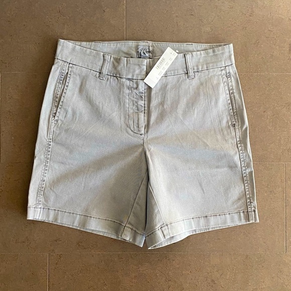 Nwt J Crew shorts grey Size 4 - Picture 1 of 5
